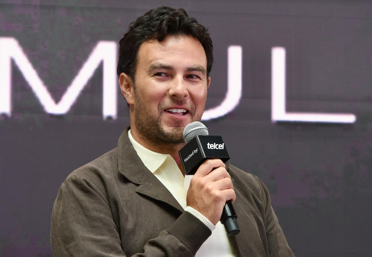 Checo está de visita en la CDMX Checo está de visita en la CDMX