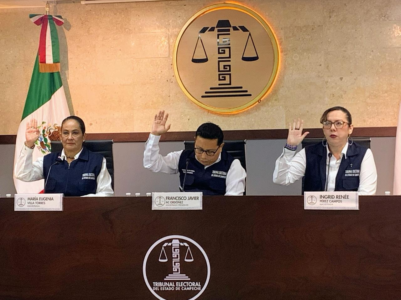 Tribunal Electoral desecha denuncia de MC contra gobernadora de Campeche y dirigentes de Morena