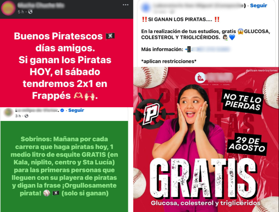 Comercios locales lanzaron promociones alusivas al triunfo. Comercios locales lanzaron promociones alusivas al triunfo.