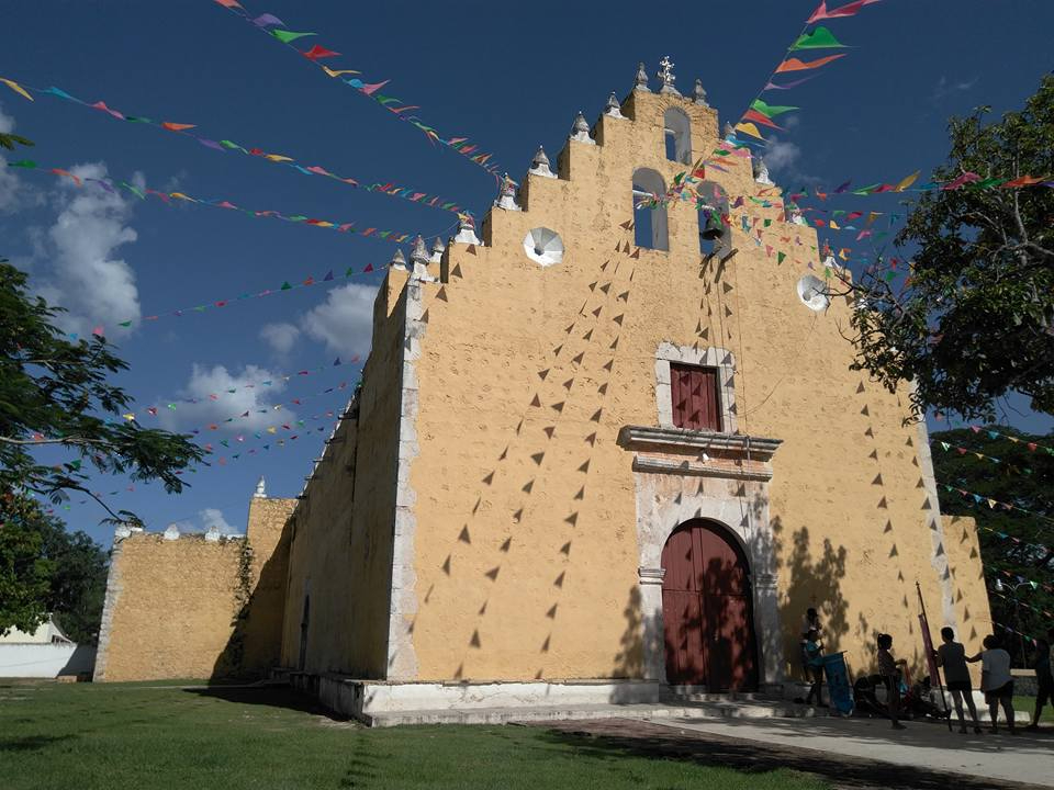 Es de los monumentos más representativos de Cuzamá