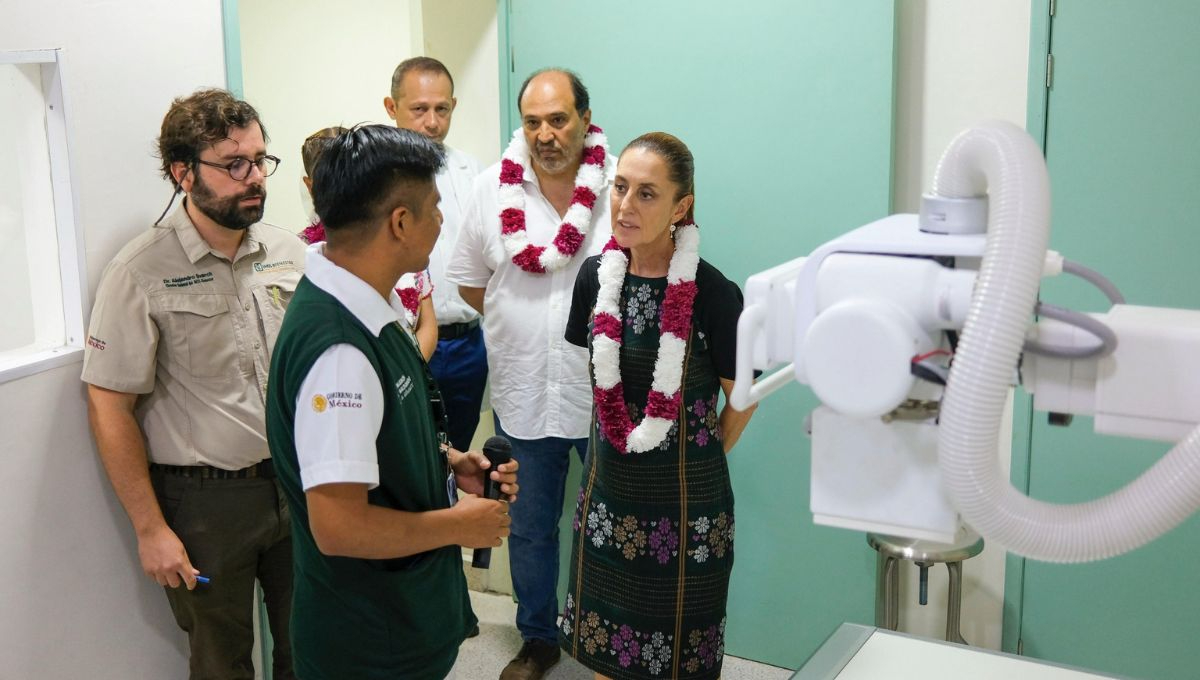 La presidenta Claudia Sheinbaum destacó que se han inaugurado 16 de los 31 hospitales comprometidos