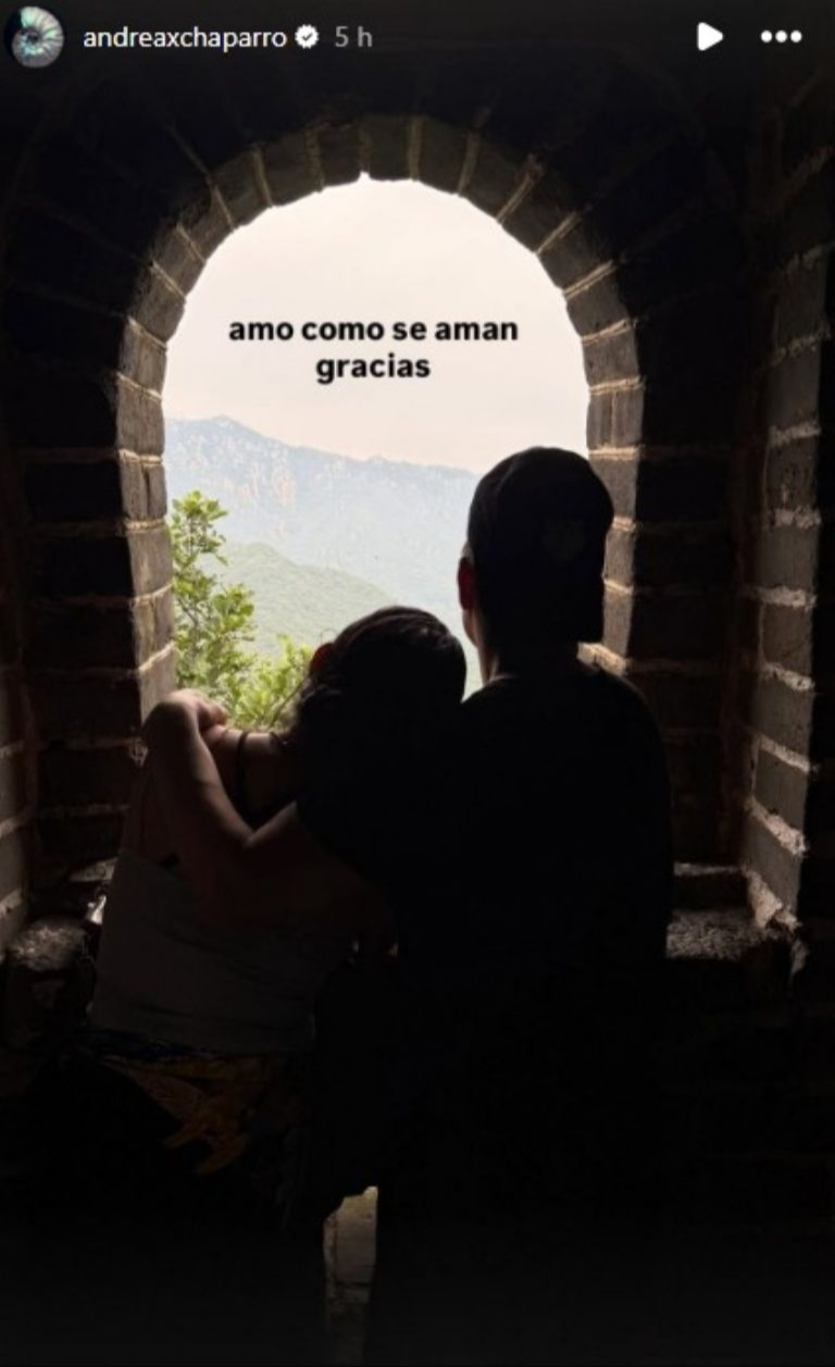 Omar Chaparro y su esposa