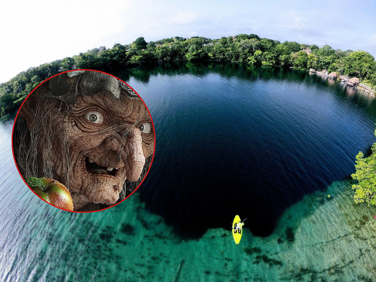Se dice que en el cenote se ha visto la figura de una mujer flotando en las aguas Se dice que en el cenote se ha visto la figura de una mujer flotando en las aguas