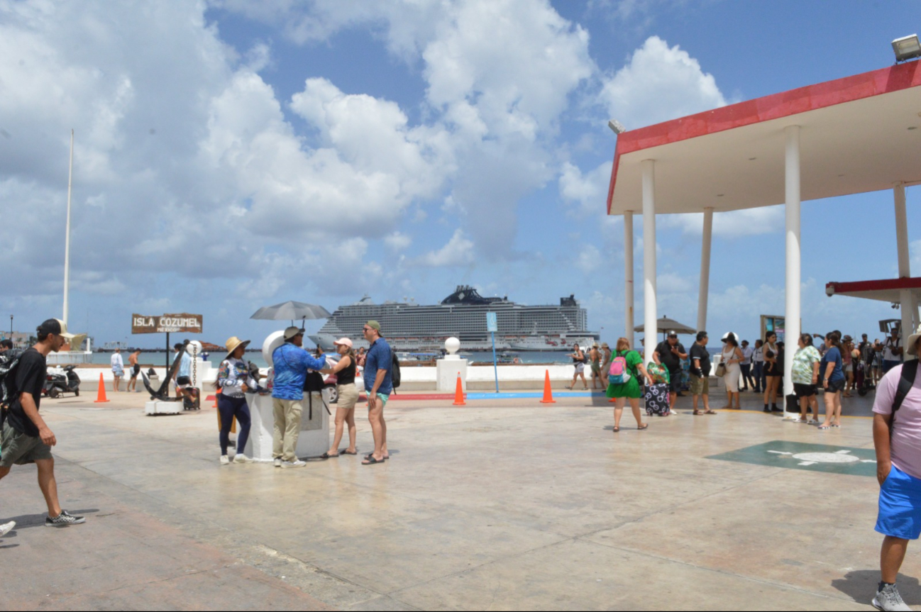 Cozumel sufrió un apagón general que dejó sin luz a toda la ciudad.