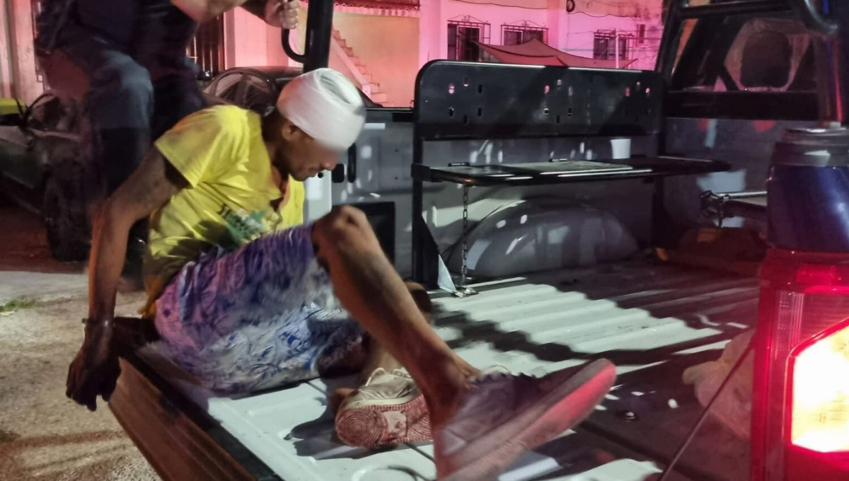 Vecinos detienen a presunto ladrón tras robar dentro de una casa en la Región 96 de Cancún