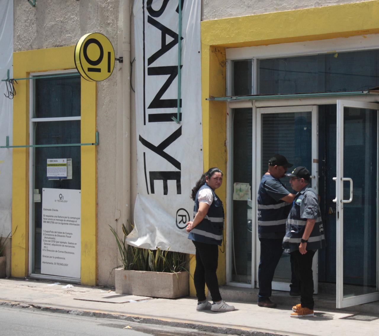 Intensifican clausuras a comercios de Mérida por riesgos estructurales; aplican multas de hasta 50 mil pesos