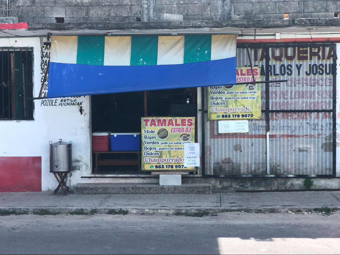 Egresada de la carrera de Recursos Naturales vende tamales por la falta de empleo en su área