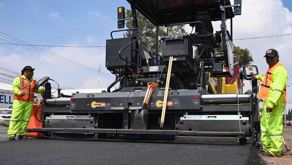 En esta primera etapa, se incorporan 10 trenes de repavimentación con 152 máquinas nuevas