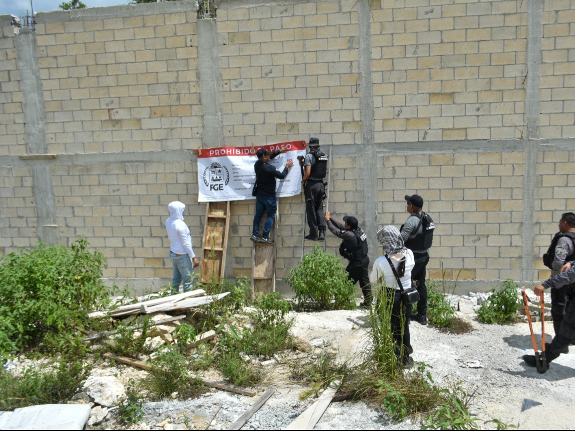 La desarrolladora construía 477 lotes habitacionales sin licencias oficiales. La desarrolladora construía 477 lotes habitacionales sin licencias oficiales.