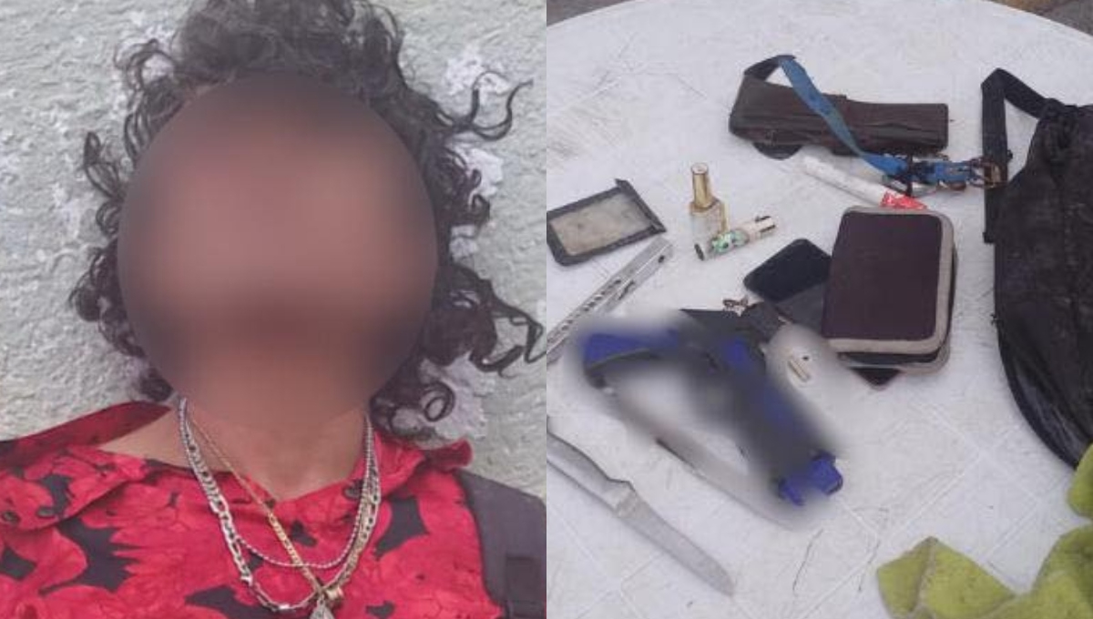 Policías de la SSP Yucatán detuvieron al sujeto en Progreso Policías de la SSP Yucatán detuvieron al sujeto en Progreso