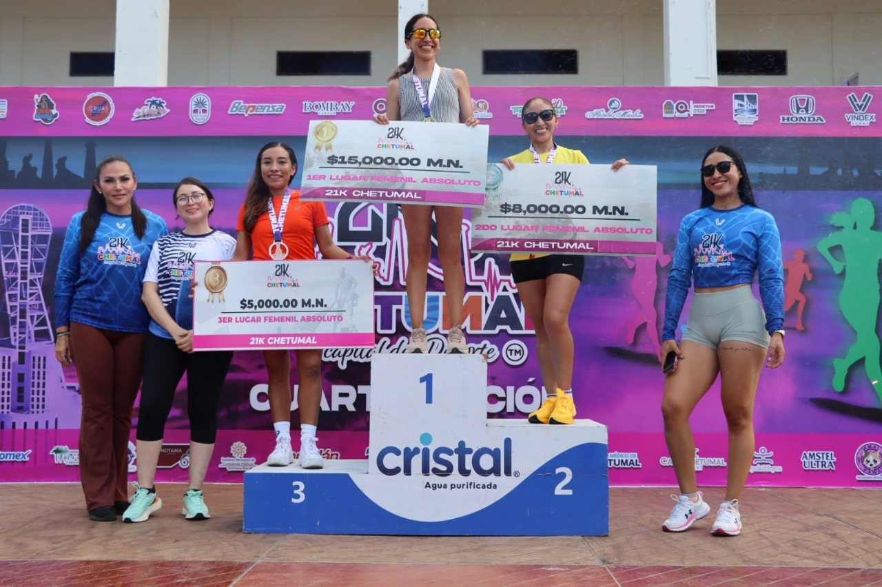   Chetumal 21k 2025 reunió a más de mil 400 corredores nacionales e internacionales  