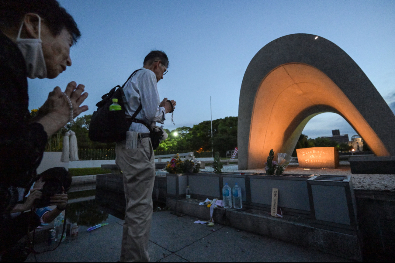 Hiroshima recordó aquella mañana del 6 de agosto que cambiaría toda su existencia.
