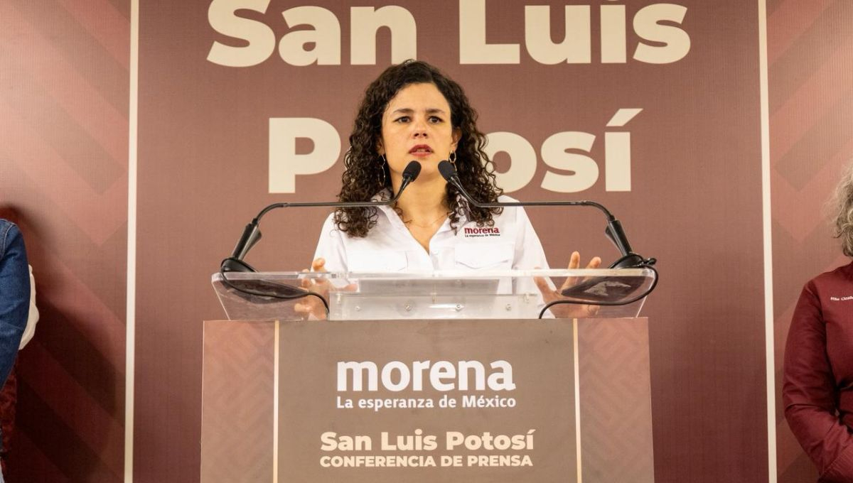 Luisa María Alcalde, presidenta nacional de Morena