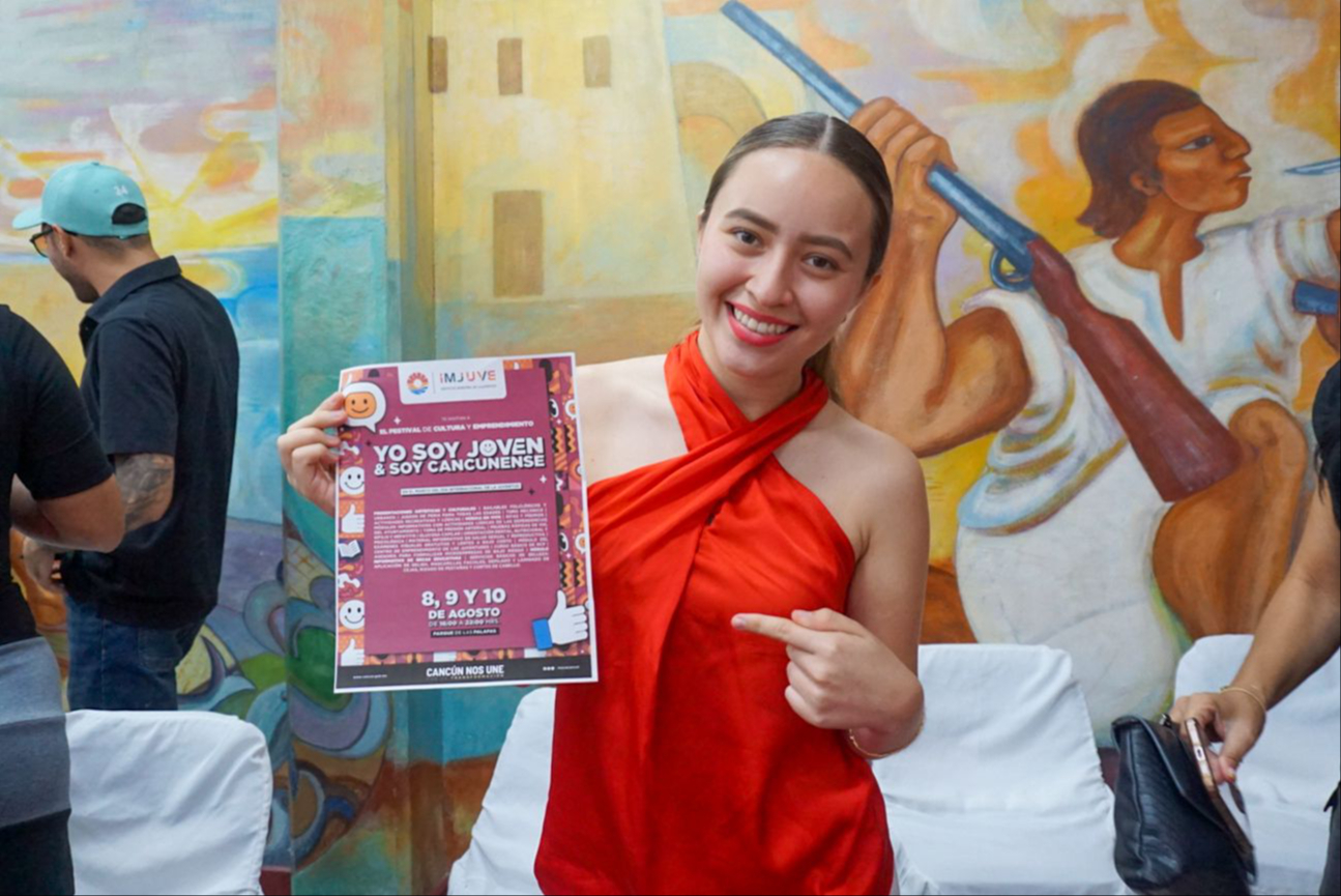 El evento se estará llevando a cabo en el Parque de Las Palapas de Cancún