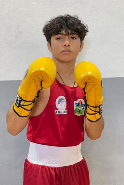 El joven originario de Tulum competirá en la categoría Sub-15 El joven originario de Tulum competirá en la categoría Sub-15