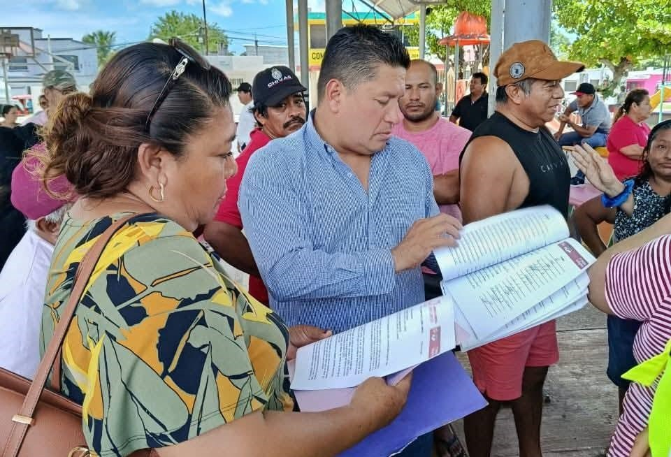 Gobierno estatal, a través del subsecretario en Carmen, es testigo de los compromisos pactados