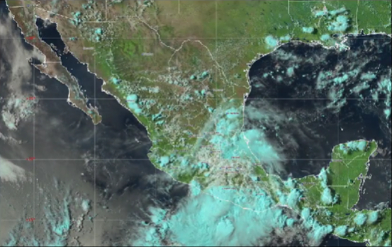 La tormenta Ivo se encuentra frente a las costas de Guerrero y Oaxaca. La tormenta Ivo se encuentra frente a las costas de Guerrero y Oaxaca.