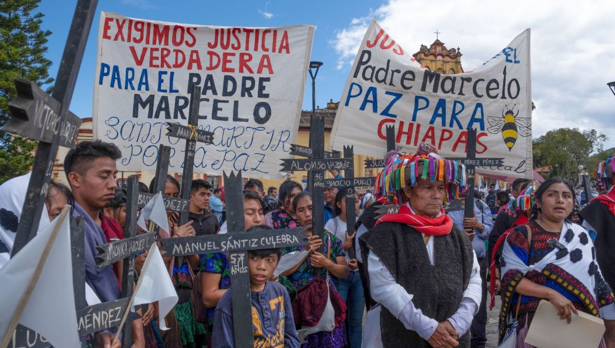 Sentencian a 20 años de cárcel al asesino del padre Marcelo Pérez en Chiapas
