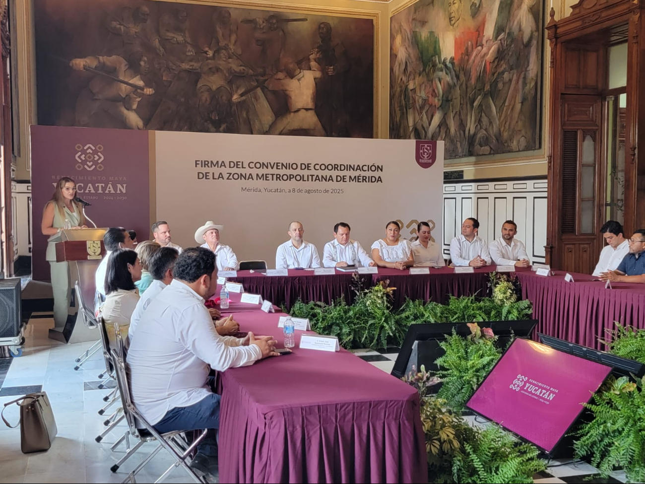El Gobierno de Yucatán acuerda acciones concretas y coordinadas,