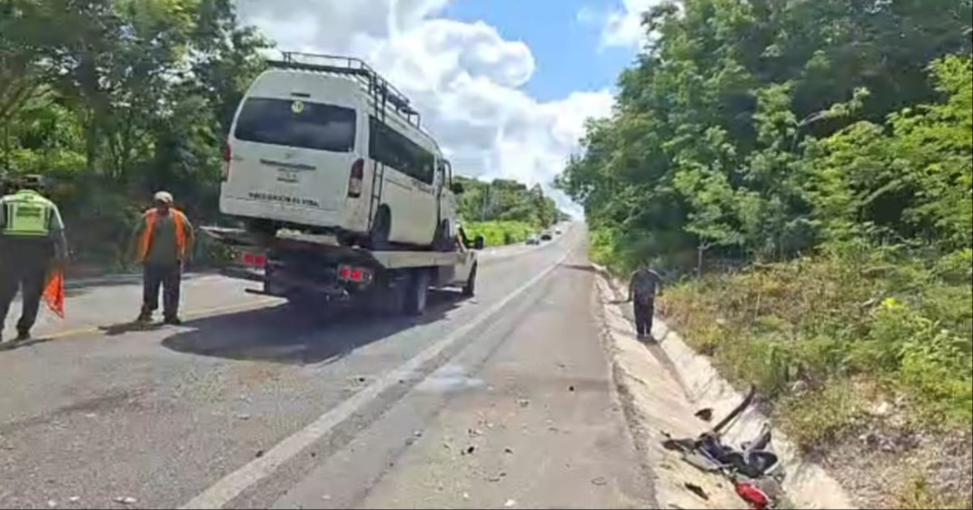 Debido al impacto, la víctima perdió la vida al instante; su cuerpo fue trasladado a las instalaciones de la Semefo Debido al impacto, la víctima perdió la vida al instante; su cuerpo fue trasladado a las instalaciones de la Semefo
