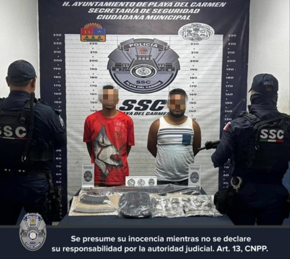 Los detinos fueron identificados como Brian Alfredo “N”, de 21 años, y Raimundo “N”, de 31 años Los detinos fueron identificados como Brian Alfredo “N”, de 21 años, y Raimundo “N”, de 31 años