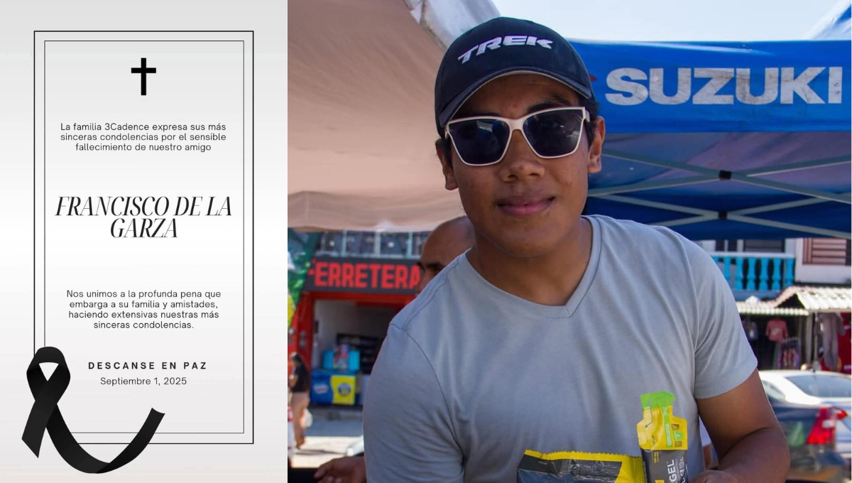 Joven entrenador de ciclismo, Francisco de la Garza, muere en accidente en Plan de Ayala Joven entrenador de ciclismo, Francisco de la Garza, muere en accidente en Plan de Ayala