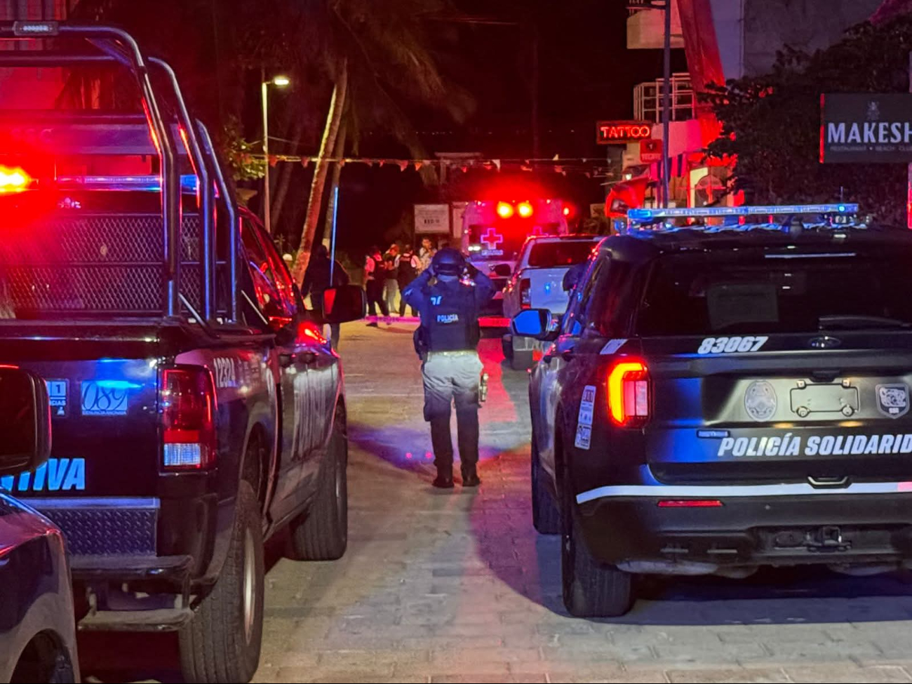 Asesinan a balazos a un hombre en Playa del Carmen