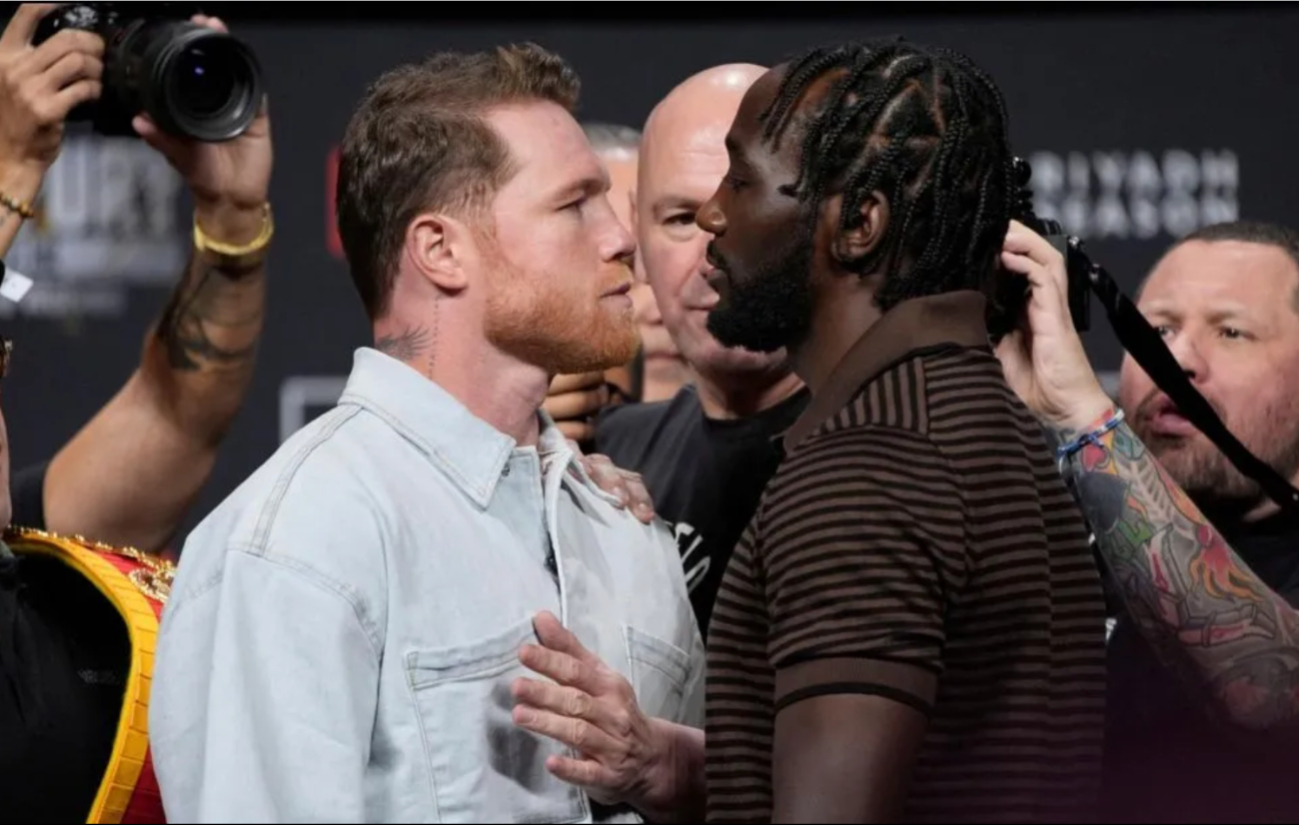 El canelo en un cara a cara El canelo en un cara a cara