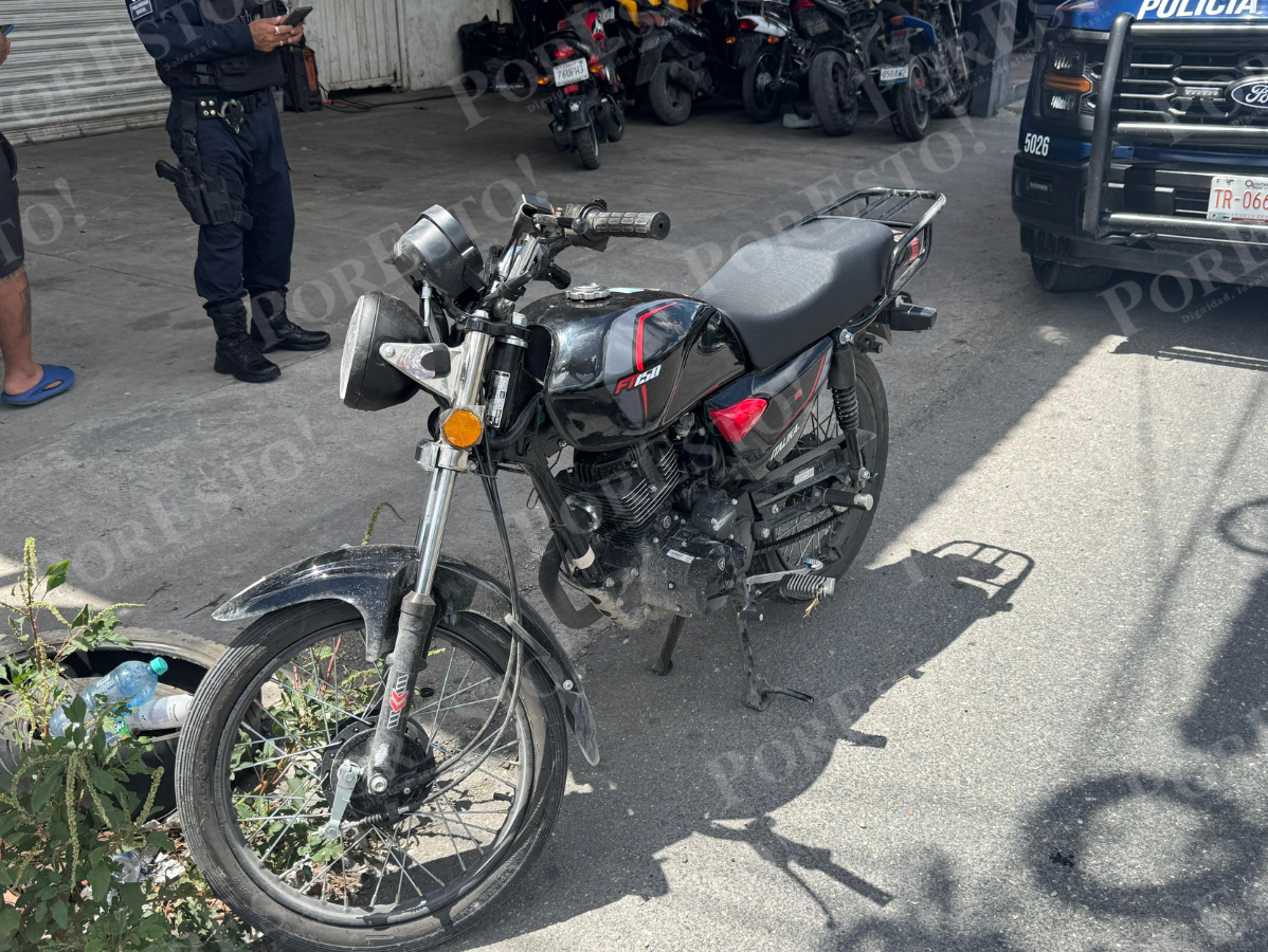 El hombre fue puesto a disposición del Ministerio Público de la ciudad tras ser interceptado por las autoridades.