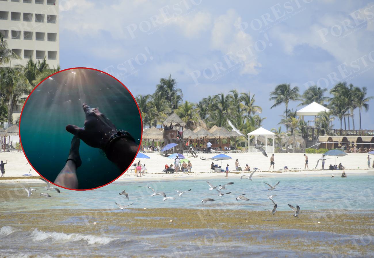 Playa Delfines, Marlin, Langosta y Caracol muestran banderas rojas, advirtiendo el peligro; en otras ondean amarillas