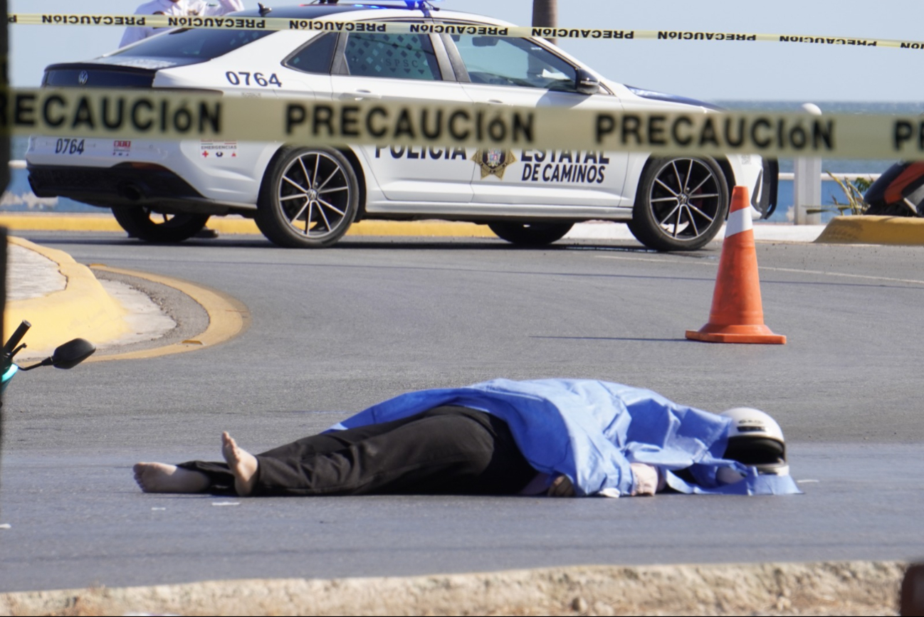 La víctima fue arrollada por Arle del C. C. T. a la altura de la glorieta de Lázaro Cárdenas.
