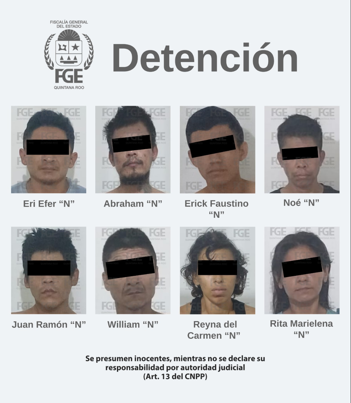 Desarticulan a un grupo criminal en Playa del Carmen Desarticulan a un grupo criminal en Playa del Carmen