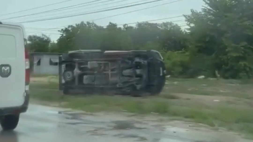 Lluvias y exceso de velocidad provocaron al menos cuatro accidentes en boulevard Colosio