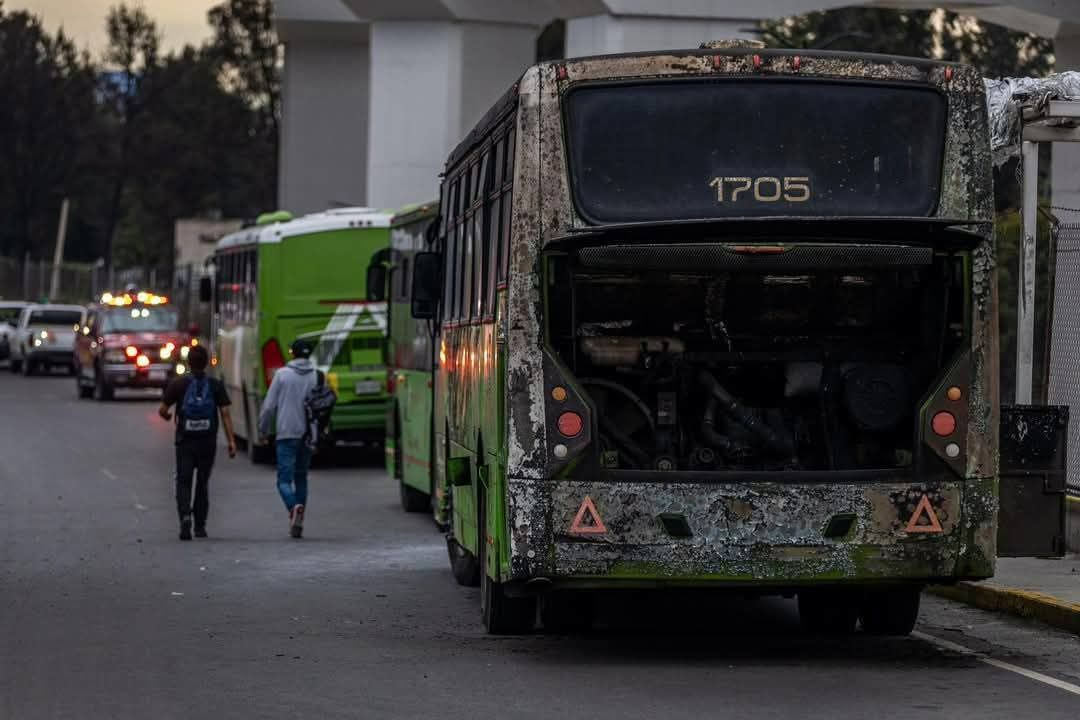 Un RTP que pasaba por el lugar de la explosión