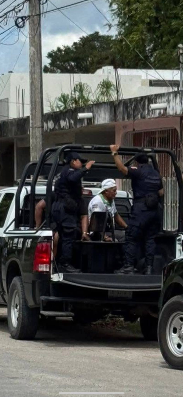 Policía detiene a abuelitos en Othón P. Blanco