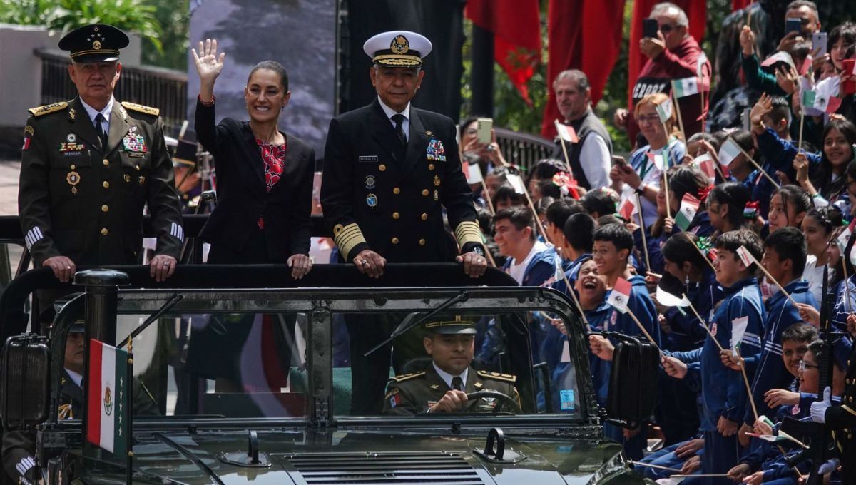 Sheinbaum recordó el sacrificio de los cadetes que dieron su vida el 13 de septiembre de 1847