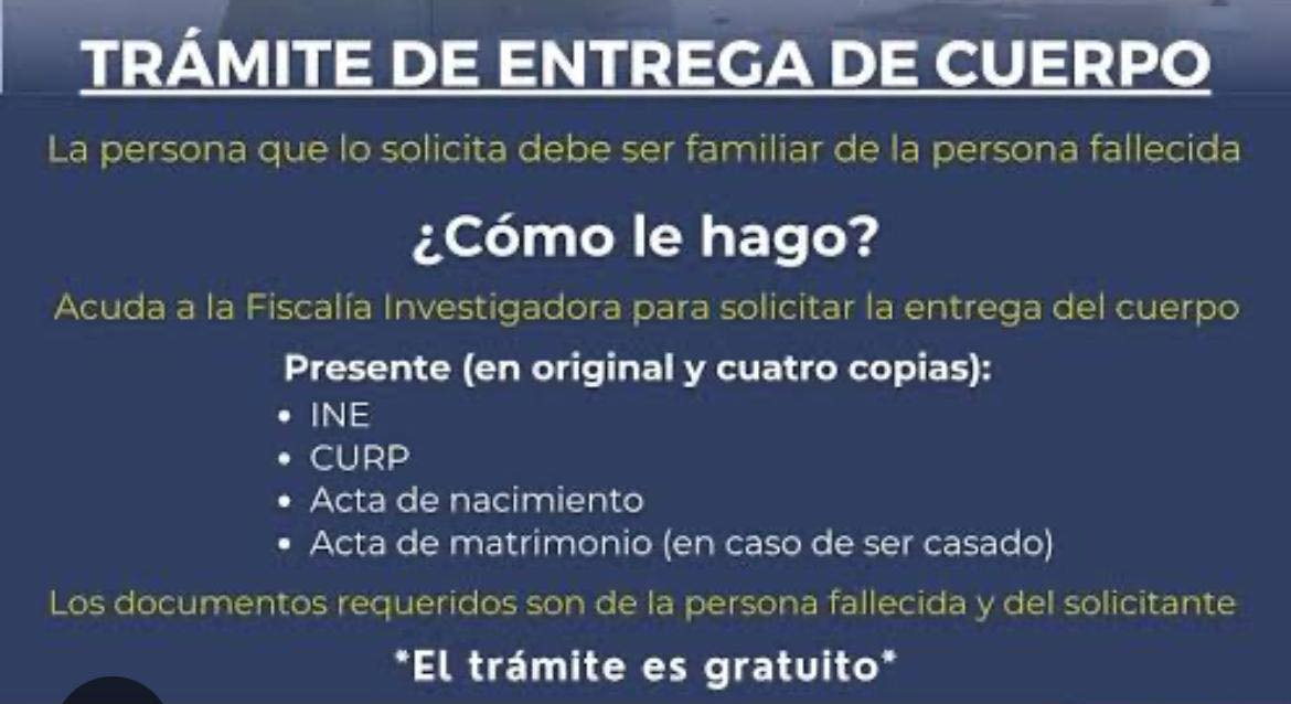 Campeche: habilitan módulos para identificar a víctimas del accidente en la Mérida–Campeche