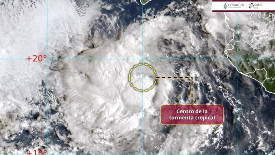 SMN confirma fortalecimiento de Mario: alerta por lluvias y oleaj