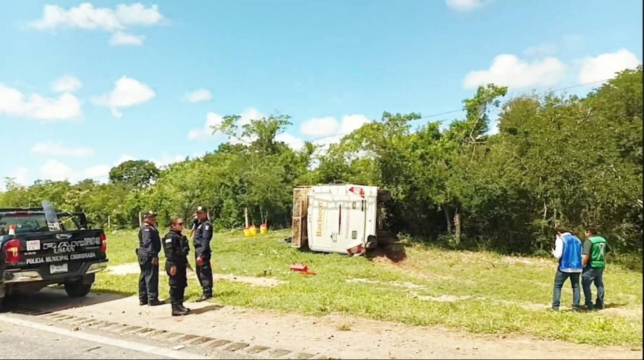 De acuerdo con reportes, tres personas lesionadas fueron atendidas por paramédicos