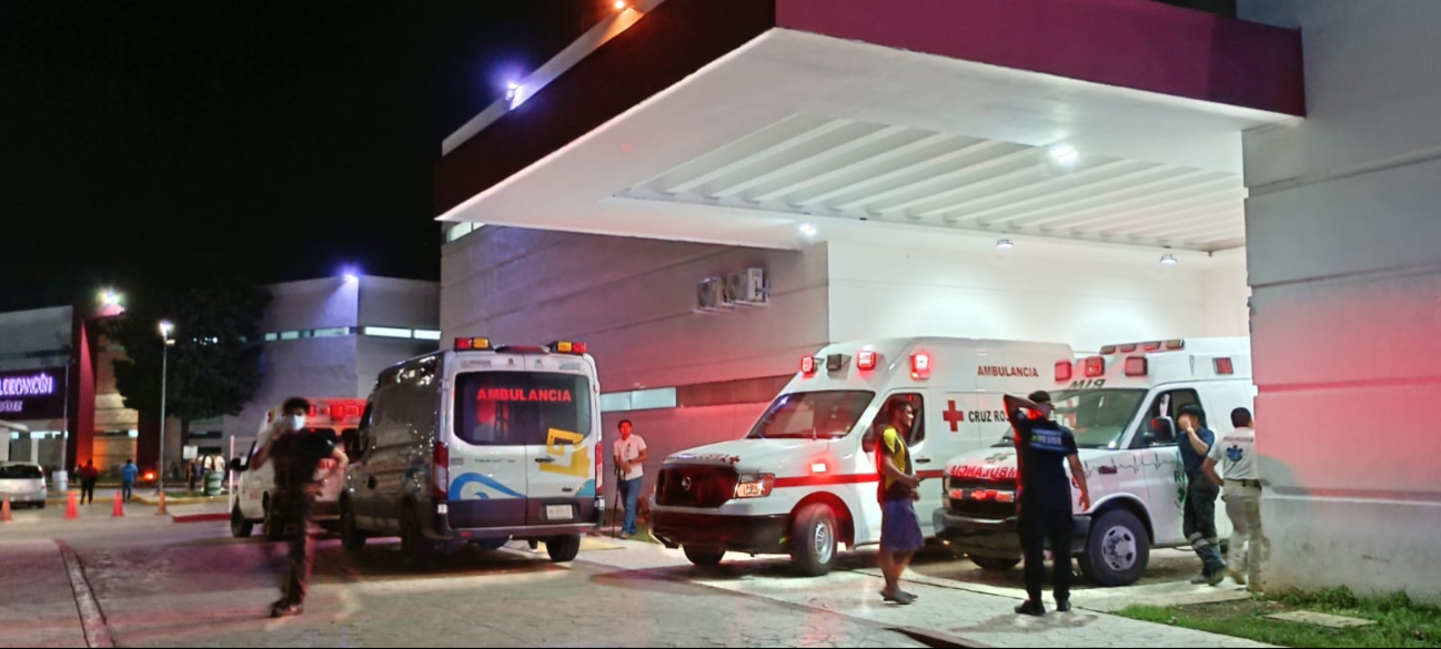 La víctima fue trasladada a un hospital, donde perdió la vida.