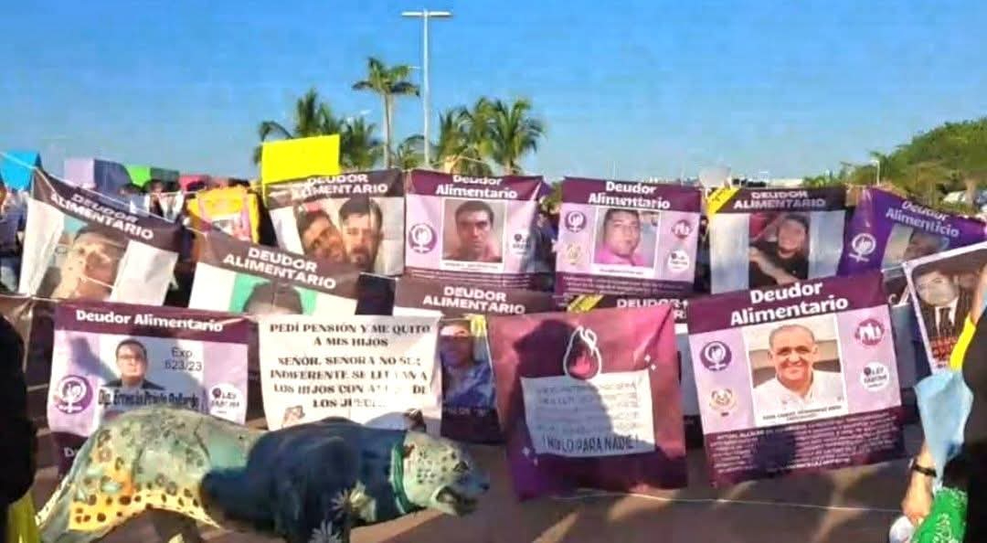 Ley Sabina Campeche convoca a un tendedero de denuncia frente al Poder Judicial.