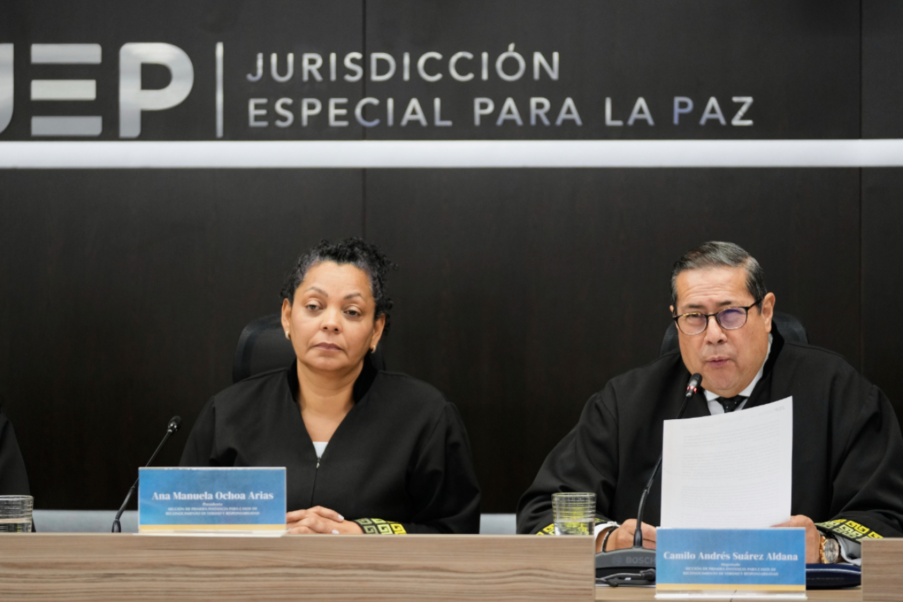 Se trata de la primera condena de la JEP contra exmilitares