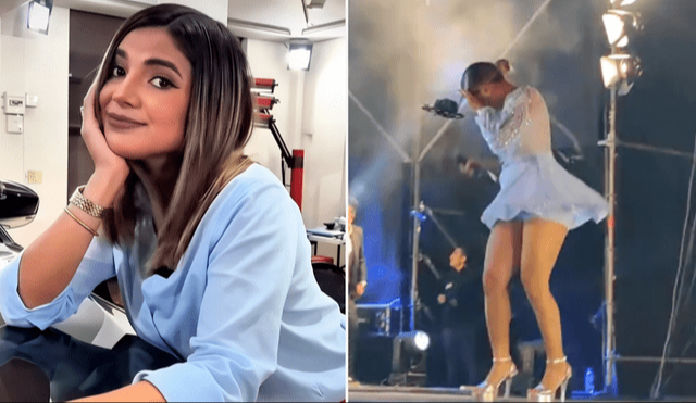 La cantante pudo regresar como si nada a cantar La cantante pudo regresar como si nada a cantar