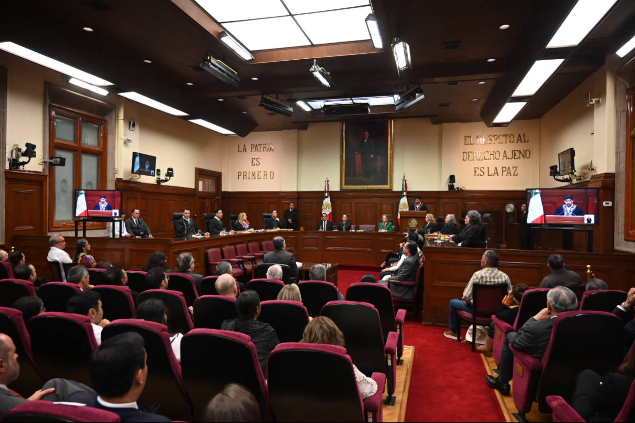 La Presidenta Sheinbaum fue testigo del inicio de la nueva SCJN.