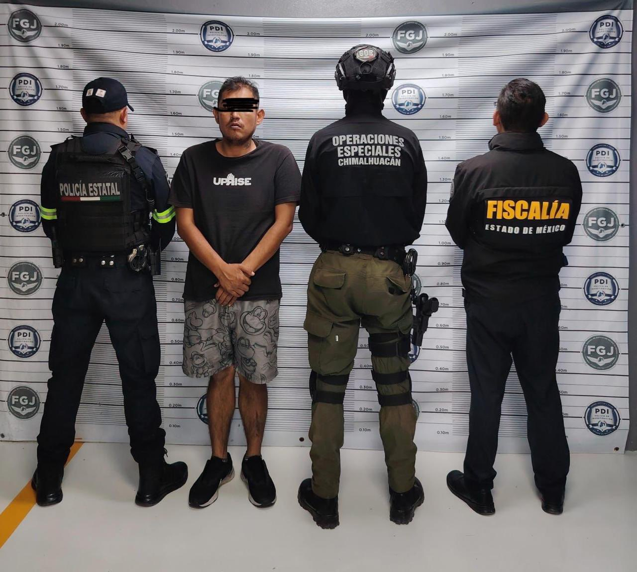 Cae objetivo prioritario en el Estado de México relacionado con eventos de extorsión y homicidio