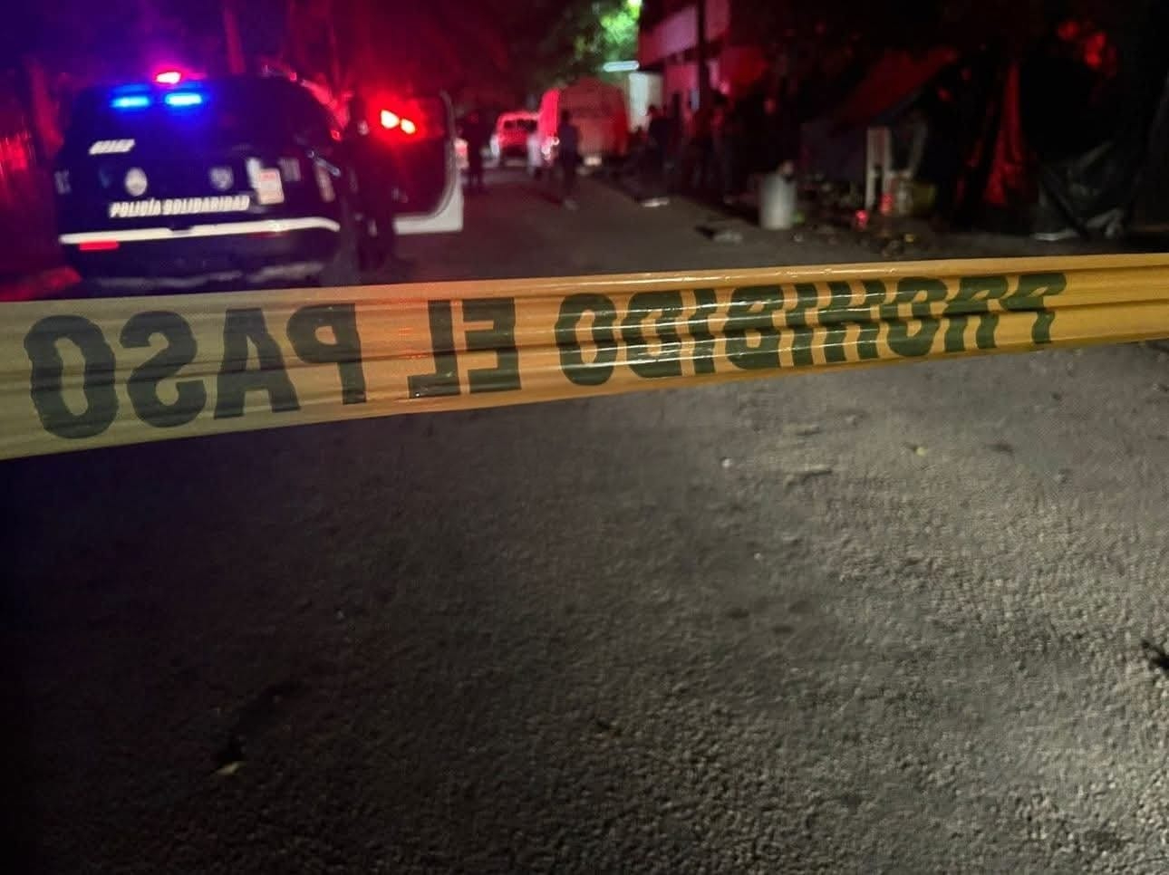 La zona fue acordonada por elementos de la Policía Municipal. La zona fue acordonada por elementos de la Policía Municipal.
