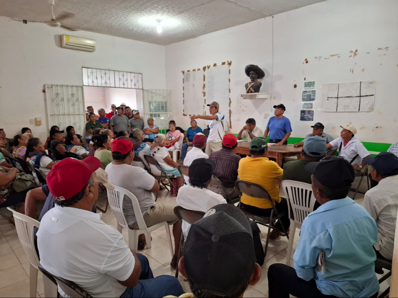 Tensión en comisaría ejidal por cesión de derechos sin autorización de la asamblea Tensión en comisaría ejidal por cesión de derechos sin autorización de la asamblea