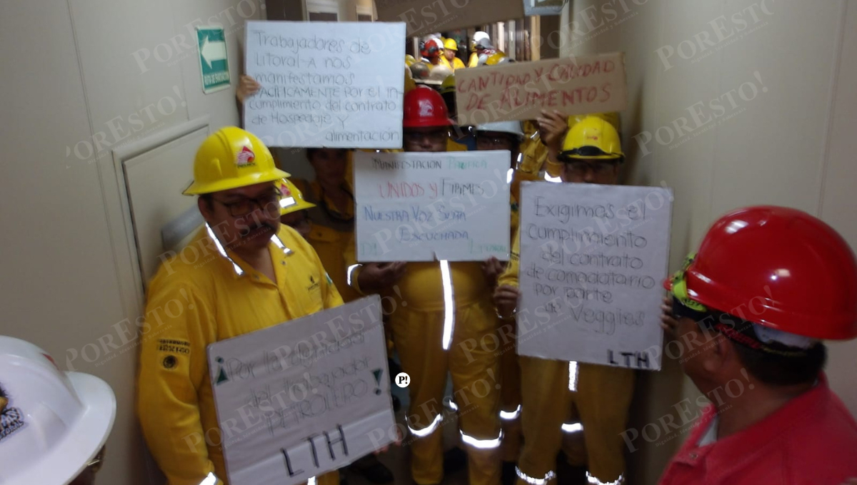 Sindicalizados del STPRM denuncian condiciones precarias en altamar
