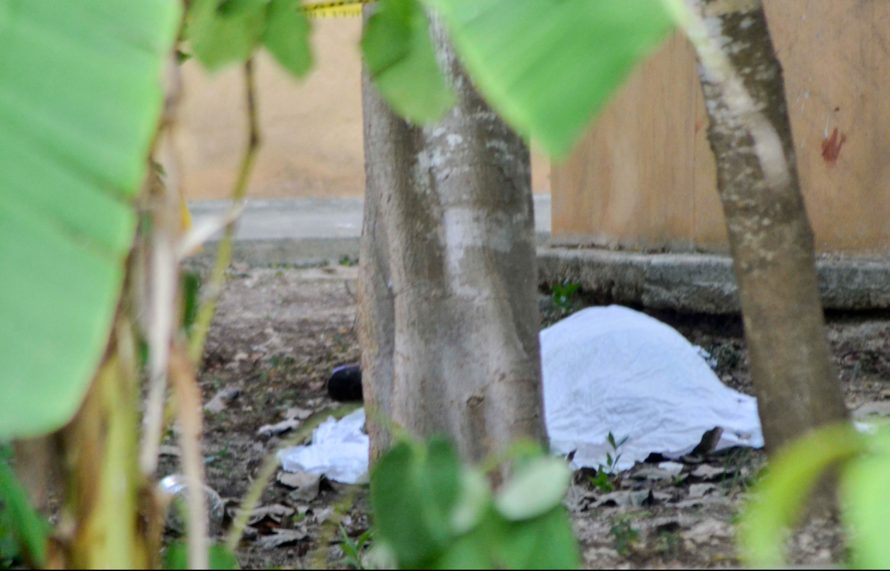 Hace unos días, un joven fue ultimado en el fraccionamiento Prado Norte, en Cancún