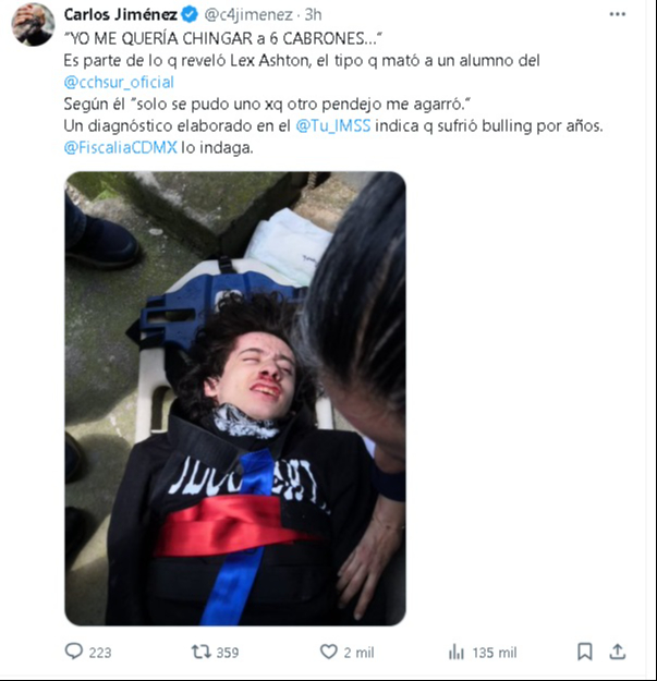 Lex Ashton habría sido víctima de bullying durante años señaló un reporte realizado al gresor